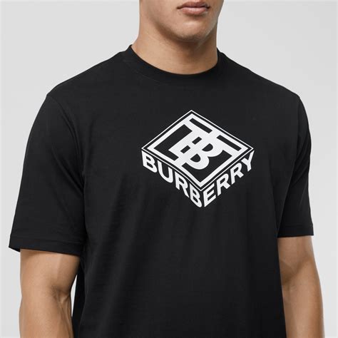 burberry logo shirts|burberry logo cotton t shirt.